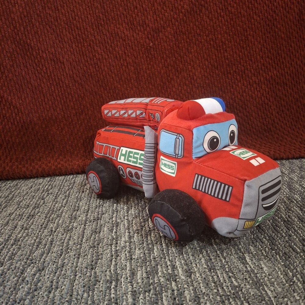 2020 HESS MY FIRST PLUSH FIRE TRUCK - COMES IN BOX BRAND NEW 1pc from case